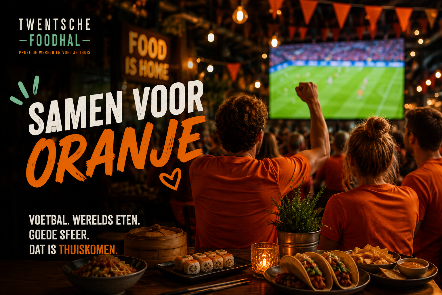 WK voetbal Enschede
